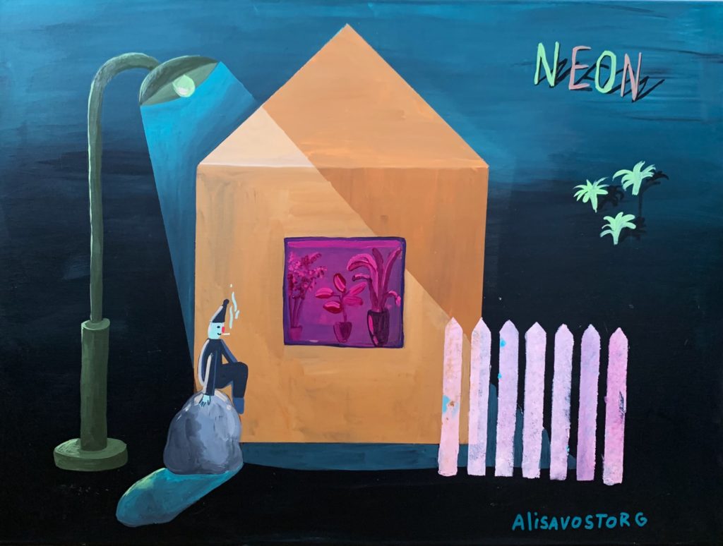 Alisavostorg «NEON» Холст 60х80 Акрил